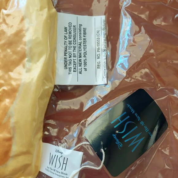 Disney's Wish Star plush cushion. New in vacuum sealed package. - Picture 12 of 14